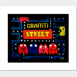 GRAFFITI STREET GAME Posters and Art